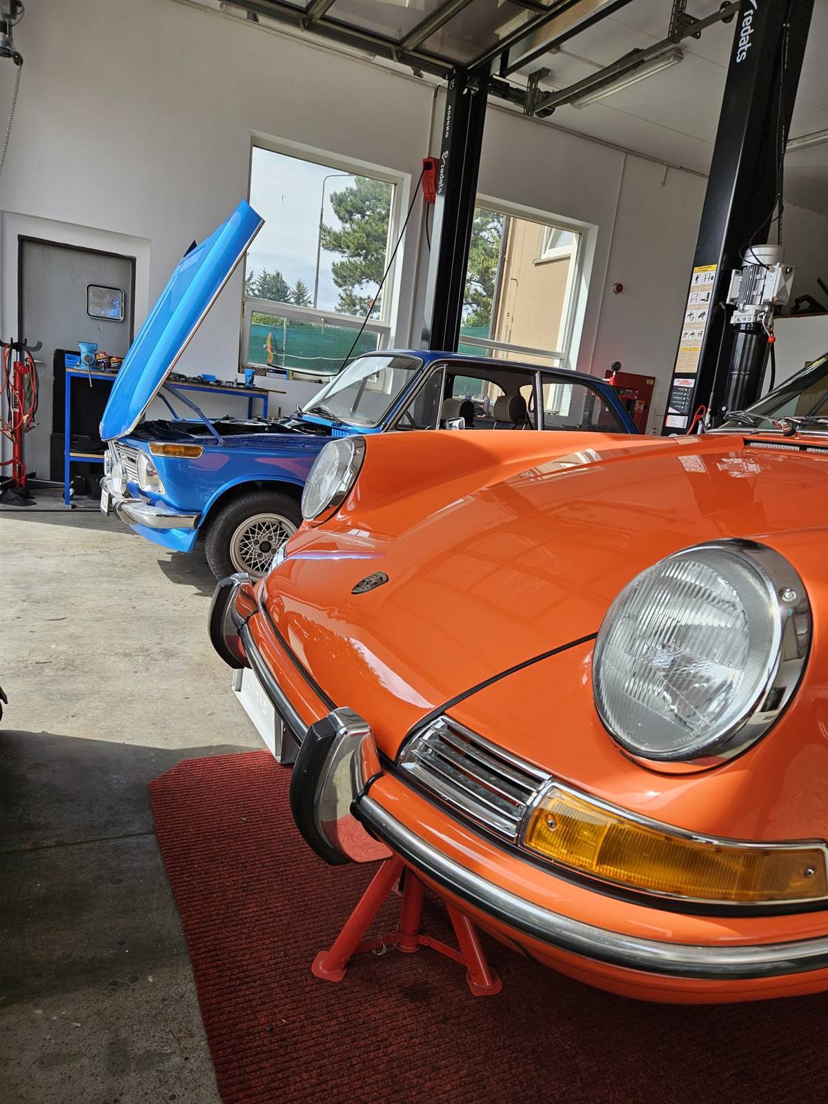 Porsche 912 — hotová renovace, pohled zepředu